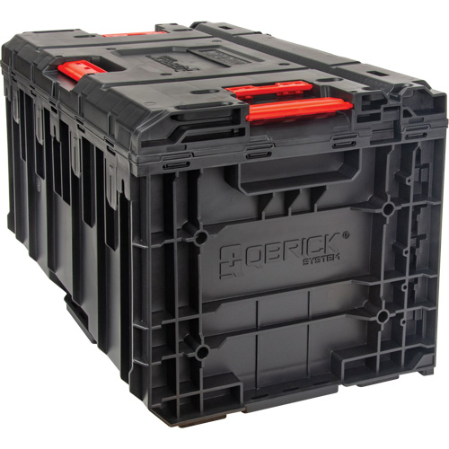 Boîte &agrave; outils Arx &agrave; un tiroir, 11-1/5'' la x 18-3/10" p x 9-1/10" h, Noir/Rouge Brunswick Fyr & Safety