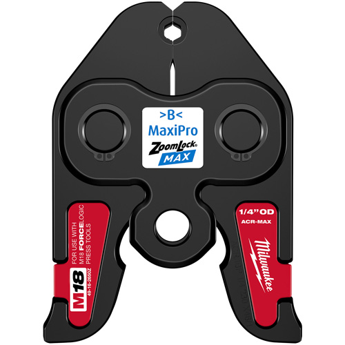 M&acirc;choire de presse ZoomLock MAX 1/4" pour outils de presse M18 FORCE LOGIC Brunswick Fyr & Safety