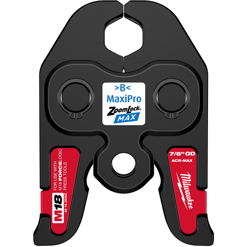 M&acirc;choire de presse ZoomLock MAX 7/8" pour outils de presse M18 FORCE LOGIC Brunswick Fyr & Safety