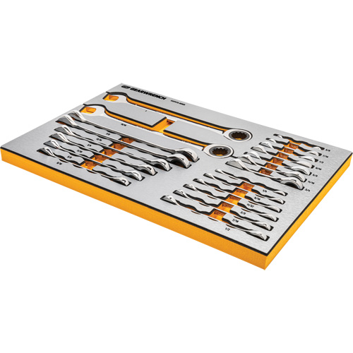 MEGAMOD Master Mechanics Tool Set in Premium Modular Foam Trays with Tool Storage, 1024 Pieces Brunswick Fyr & Safety