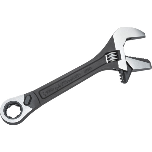 Ensemble de cannelure & cl&eacute; ajustable Pass-Thru X6 11 mcx, 13" lo, la max. 2-27/50", Phosphate noir Brunswick Fyr & Safety