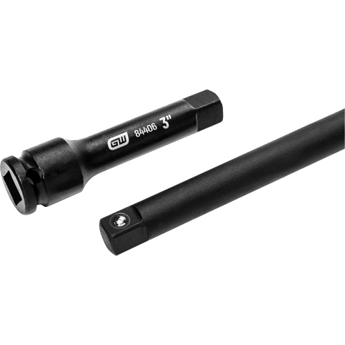 Drive Impact Extension Set, 3/8" Drive, Manganese Phosphate Finish, 4 Pcs Brunswick Fyr & Safety