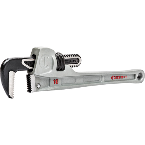 Cl&eacute; pour tuyau &agrave; m&acirc;choires &eacute;troite, Cap des m&acirc;choires 1-9/10", Longueur 10", Fini Rev&ecirc;tement en poudre, Prise Aucune Brunswick Fyr & Safety