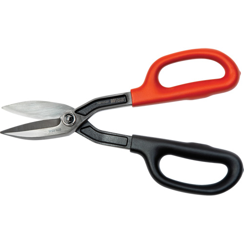Cisaille de ferblantier droite, Longueur de coupe de 2", Coupe Droit Brunswick Fyr & Safety