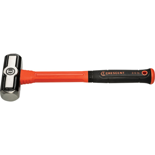 Marteau d'ing&eacute;nieur en fibre de verre, Poids de la t&ecirc;te 2.5 lb, 13-1/2" lo Brunswick Fyr & Safety