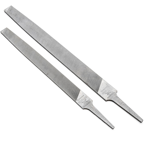 2-in-1 Bastard and Smooth Cut File Set, 2 Pcs Brunswick Fyr & Safety