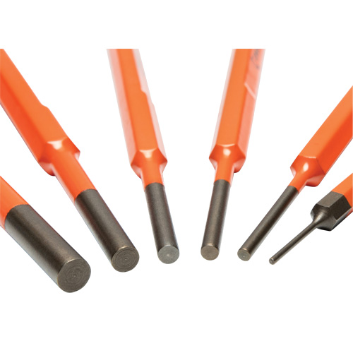 Pin Punch Set, 6 Pieces Brunswick Fyr & Safety
