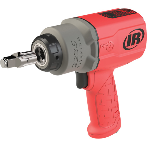 Red Air Impact Wrench, 1/2" Drive, 1/4" NPT Air Inlet, 7500 No Load RPM Brunswick Fyr & Safety