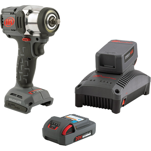 Ensemble de tournevis &agrave; chocs compact sans fil, 20 V, Mandrin 3/8" Brunswick Fyr & Safety