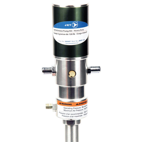 JAGP-120 Ensemble de pompe &agrave; graisse robuste avec commande pneumatique Brunswick Fyr & Safety