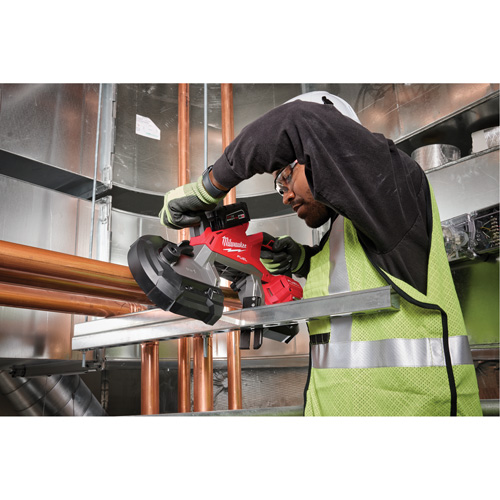M18 FUEL Deep Cut Band Saw, 18 V, 5" Capacity Brunswick Fyr & Safety