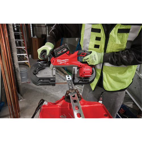 M18 FUEL Deep Cut Band Saw, 18 V, 5" Capacity Brunswick Fyr & Safety