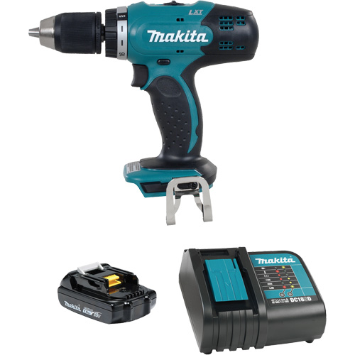 Ensemble perceuse-visseuse compacte LXT, Lithium-ion, 18 V, Mandrin 1/2"/1-7/16", Couple 420 lb-po Brunswick Fyr & Safety