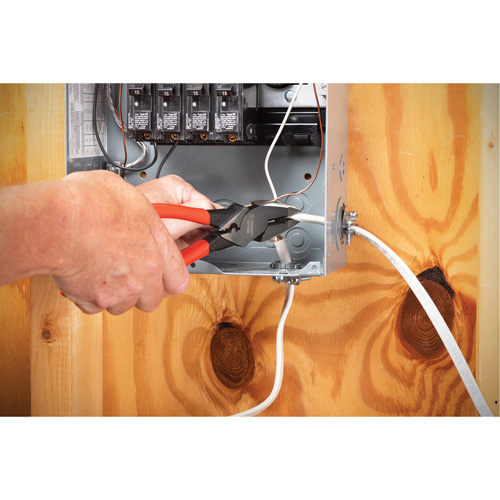 Dipped Handle Lineman Fish Tape Puller Pliers Brunswick Fyr & Safety