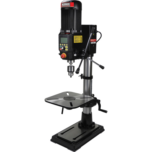 Benchtop DVR Drill Press, 16", 5/8" Chuck, 3000 RPM Brunswick Fyr & Safety