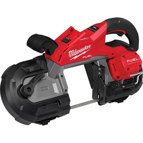 Scie &agrave; ruban &agrave; deux g&acirc;chettes pour coupes profondes M18 FUEL avec ONE-KEY, 18 V, 5" Capacit&eacute; Brunswick Fyr & Safety