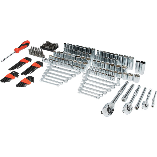 1/4", 3/8" & 1/2" Mechanics Hand Tool Set with 3-Drawer Storage Case Brunswick Fyr & Safety