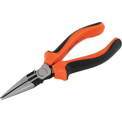Long Nose Pliers with Comfort Handles, 6-1/2" L Brunswick Fyr & Safety