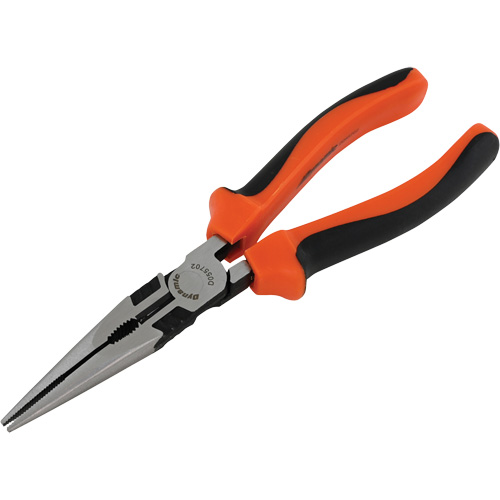 Long Nose Pliers with Comfort Handles, 8" L Brunswick Fyr & Safety