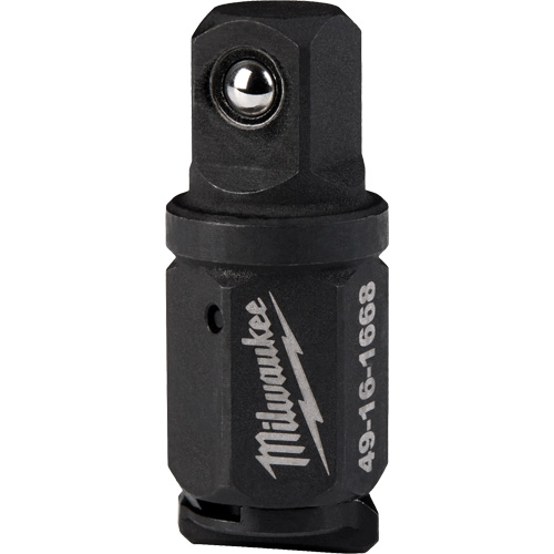 Adaptateur d'enclume pour cl&eacute; &agrave; rochet polygonale INSIDER, Prise 3/8", Douille 3/8", 0,63" lo, Sph&eacute;rique Brunswick Fyr & Safety