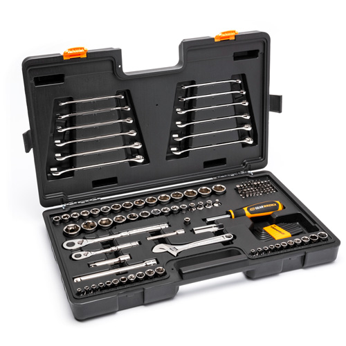 1/4" & 3/8" Drive 72-Tooth, 6-Point Professional Tool Set Brunswick Fyr & Safety