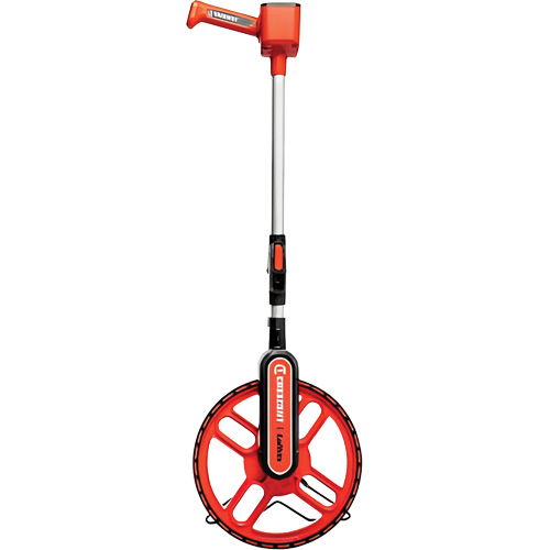 Measuring Wheel, 12"/30 cm, 9999' Range, Inches/Feet Brunswick Fyr & Safety