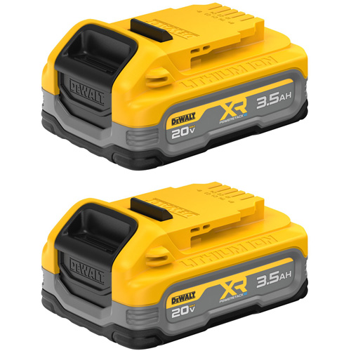 XR POWERSTACK Battery - 2-Pack , Lithium-Ion, 20 V, 3.5 Ah Brunswick Fyr & Safety