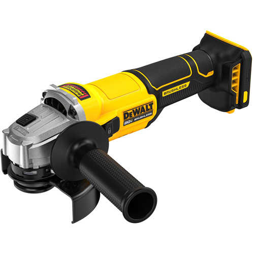 Brushless Cordless Slide-Switch Grinder (Tool Only), 4-1/2" Wheel, 20 V Brunswick Fyr & Safety