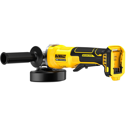 Brushless Cordless Paddle-Switch Grinder (Tool Only), 4-1/2" Wheel, 20 V Brunswick Fyr & Safety