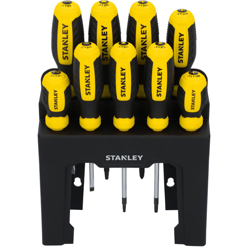 Screwdriver Set with Stand, 9 Brunswick Fyr & Safety