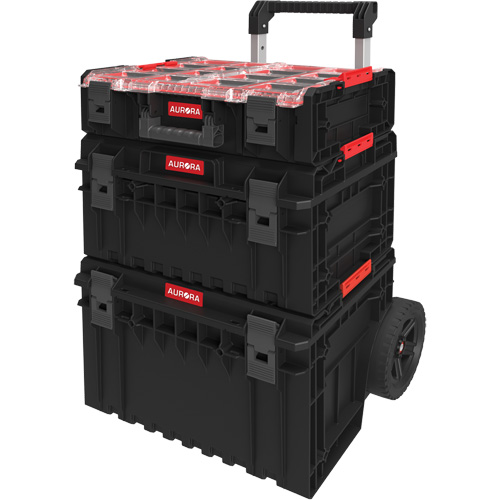 Arx 3-Piece Modular Starter Kit, 23"/25-1/5" x 19"/15-1/5" x 12-3/5"/26"/6-4/5", Black/Red Brunswick Fyr & Safety