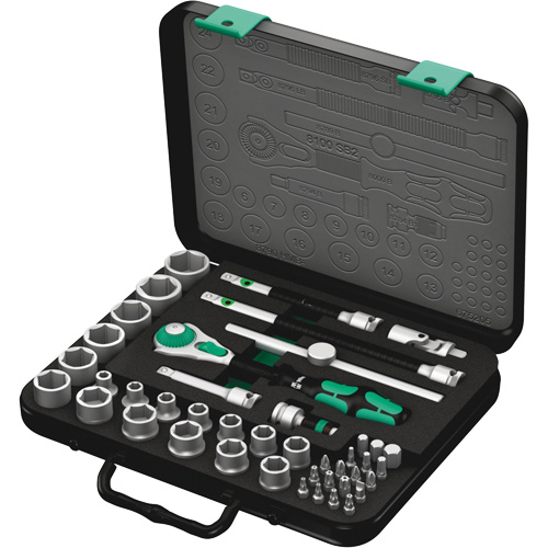 Jeu de cliquets rapides Zyklop 8100 SB 2, 43 Mcx, Prise de 3/8" Brunswick Fyr & Safety