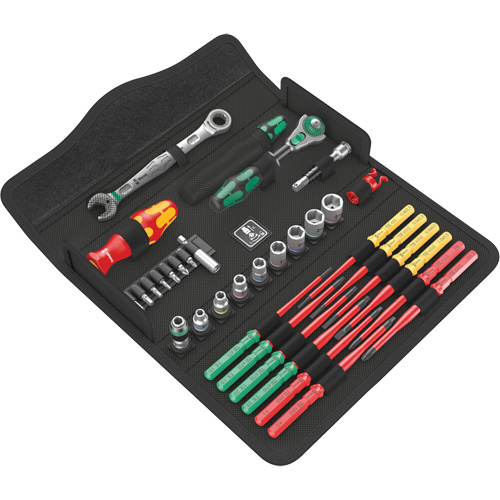 Kraftform Kompakt W Imperial 1 Maintenance Tool Kit, 35 Pcs, 1/4" Drive Size Brunswick Fyr & Safety