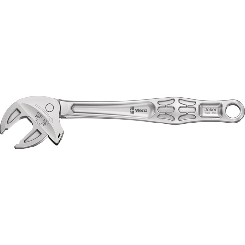 6004 Joker XXL Self-Setting Spanner, 322 mm L, 1-1/4" Max Width, Plain Brunswick Fyr & Safety