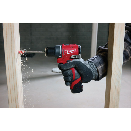 M12 Subcompact Brushless Drill/Driver, Lithium-Ion, 12 V, 3/8" Chuck, 350 in-lbs Torque Brunswick Fyr & Safety