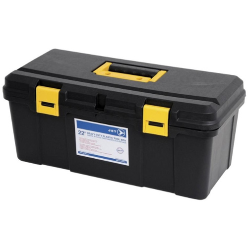 Coffre &agrave; outils portatif en plastique JPTB-22, 22" la x 10-1/4" p x 9-1/2" h, Noir Brunswick Fyr & Safety