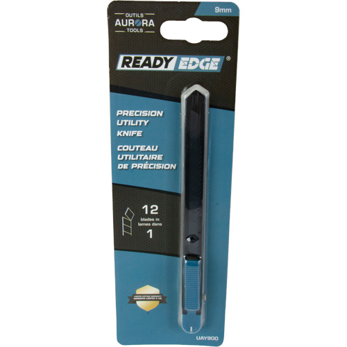 9mm Standard-Duty Knife, Stainless Steel, Plastic Handle Brunswick Fyr & Safety
