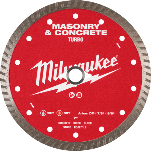 Turbo Masonry & Concrete Diamond Blade Brunswick Fyr & Safety