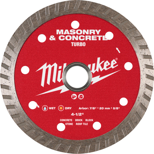Turbo Masonry & Concrete Diamond Blade Brunswick Fyr & Safety