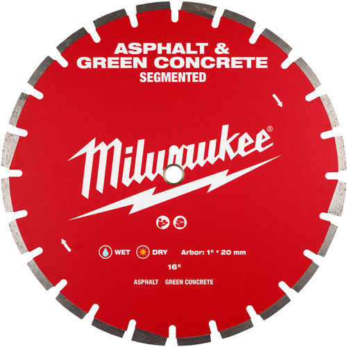 Asphalt & Green Concrete Segmented Diamond Blade Brunswick Fyr & Safety