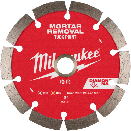 Lame diamant&eacute;e pour joints de maçonnerie DIAMOND MAX Brunswick Fyr & Safety