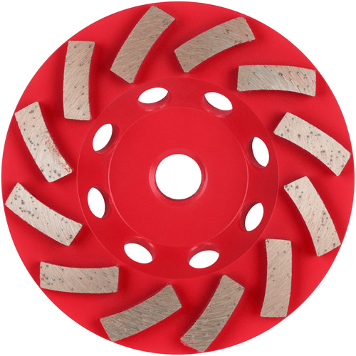 DIAMOND MAX Turbo 12-Segment Diamond Cup Wheel Brunswick Fyr & Safety