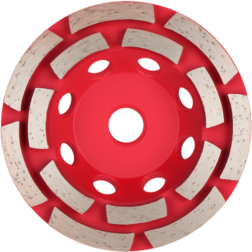 Meule boisseau diamant&eacute;e &agrave; rang&eacute;e double DIAMOND MAX Brunswick Fyr & Safety