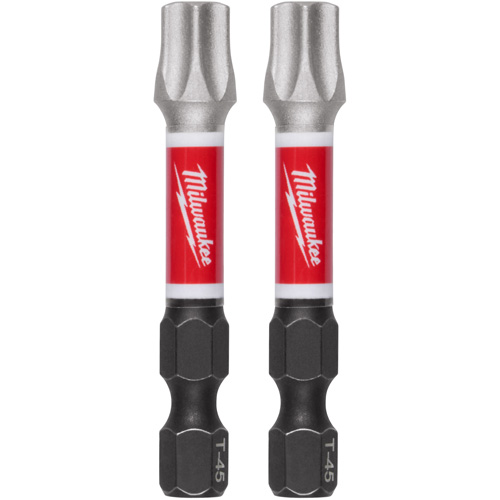 SHOCKWAVE Impact Duty Insert Bits, Torx, T-45 Brunswick Fyr & Safety