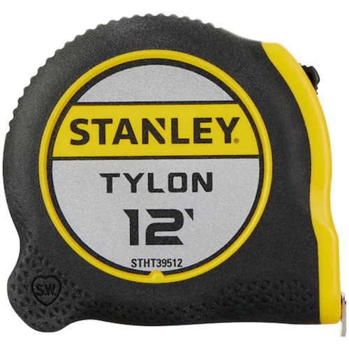 Tylon Tape Measure, 12', Imperial Graduations Brunswick Fyr & Safety