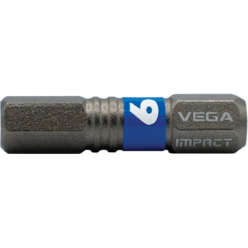 Embout Impactech, Hexagonale, 6 mm, Prise 1/4" Brunswick Fyr & Safety