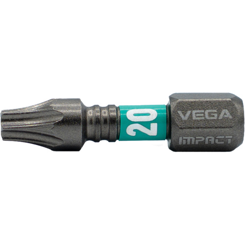 Impactech&reg; Insert Bit, Torx, T-20, 1/4" Drive Brunswick Fyr & Safety