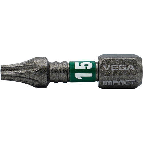 Embout Impactech, Torx inviolable, T-15, Prise 1/4" Brunswick Fyr & Safety