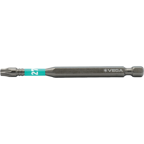 Impactech&reg; Power Bit, Torx, T-27 Tip, 1/4" Drive Size, 3-1/2" Length Brunswick Fyr & Safety