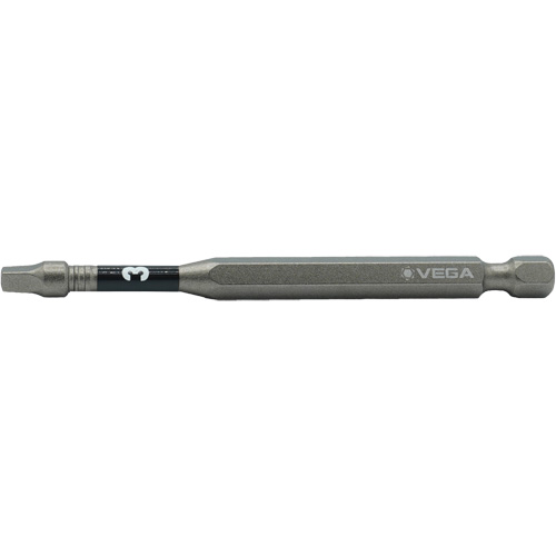 Embout pour outils &eacute;lectriques Impactech, Carr&eacute;e, Embout #3, Prise 1/4", Longueur 6" Brunswick Fyr & Safety